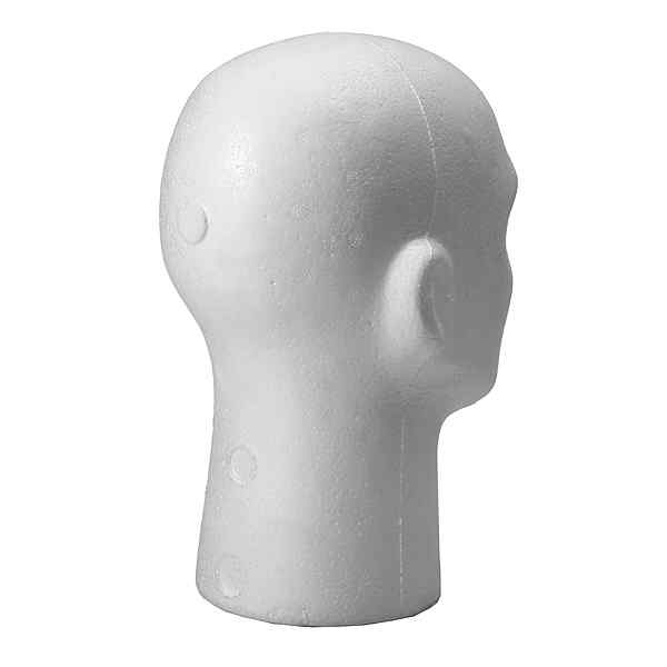 Wig-Hat-Holder-Glasses-Foam-Mannequin-Styrofoam-Male-Head-Stand-Model-916083