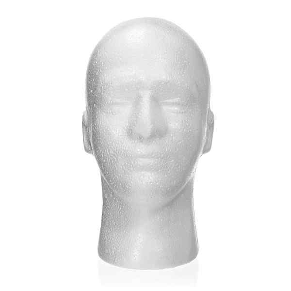 Wig-Hat-Holder-Glasses-Male-Foam-Manikin-Head-Stand-Model-Display-918961