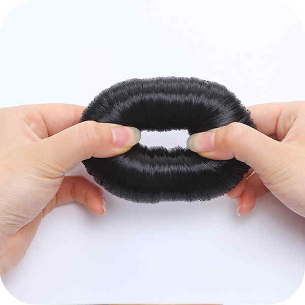Women-Girls-Hairpiece-Bun-Ring-Donut-Shaper-Hair-Styler-Accessories-1248837