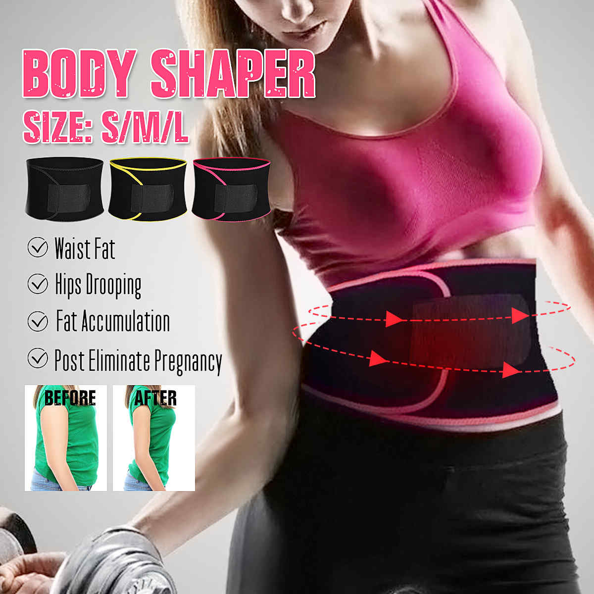 Women-Men-Belly-Abdomen-Waist-Slimming-Shaper-Wrapper-Belt-Breathable-Shapewear-1552590