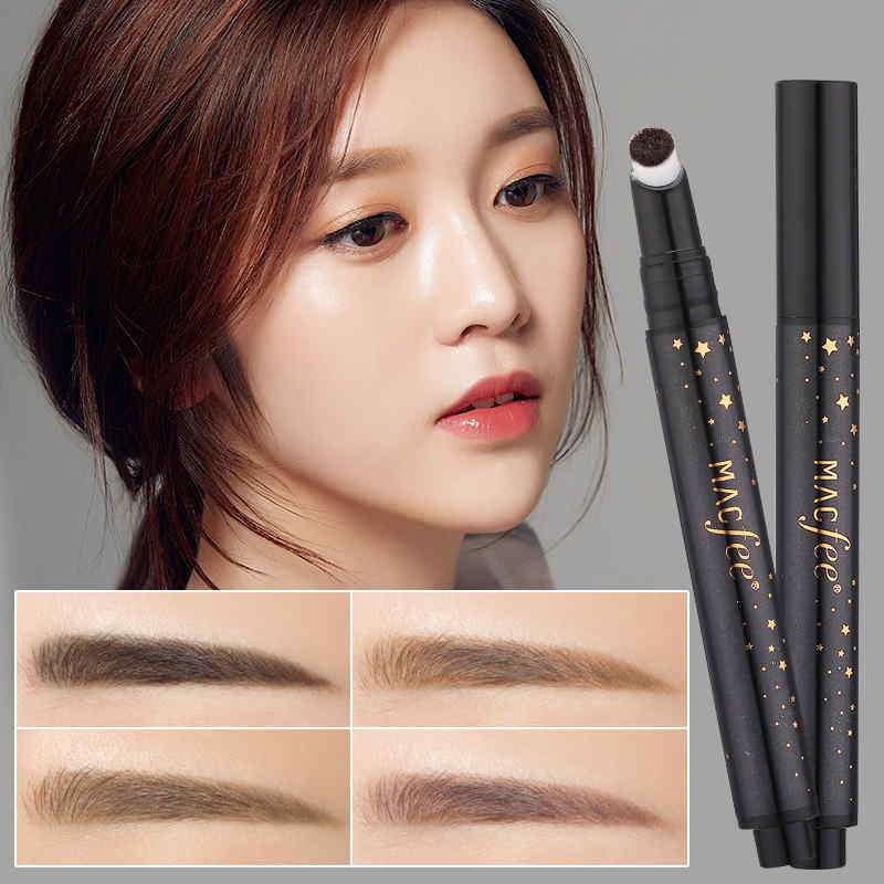 XLOONG-Coffee-Brown-Press-Cushion-Eyebrow-Pen-Tattoo-Eye-Brows-Tint-Gel-Eyebrows-Enhancer-Makeup-1266473