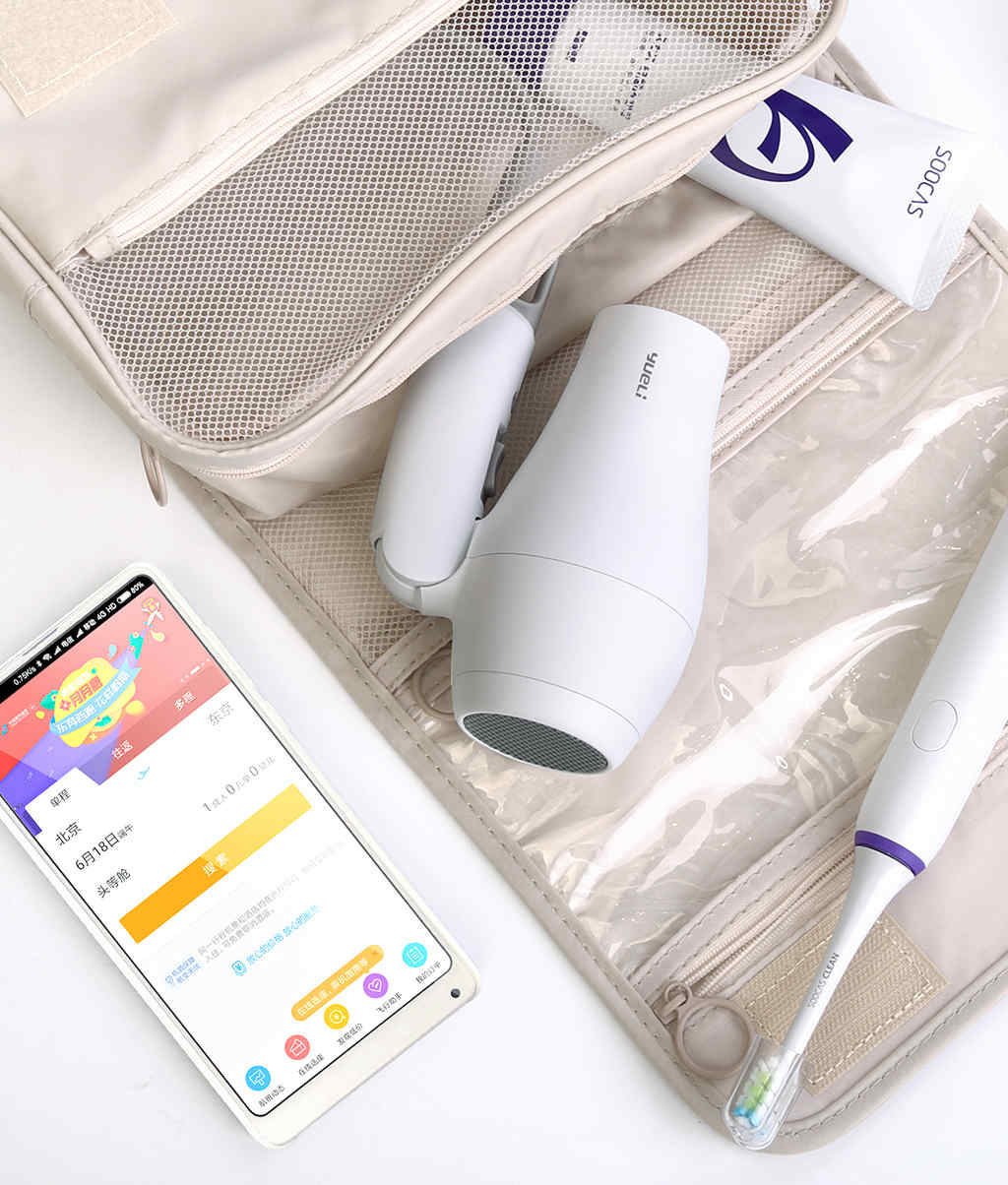 Xiaomi-Yueli-1200-Watt-Travel-Hair-Dryer-Fast-Dry-Folding-Compact-Overheat-Protection-Home-1303760