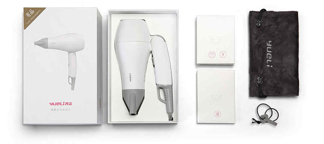 Xiaomi-Yueli-1200-Watt-Travel-Hair-Dryer-Fast-Dry-Folding-Compact-Overheat-Protection-Home-1303760