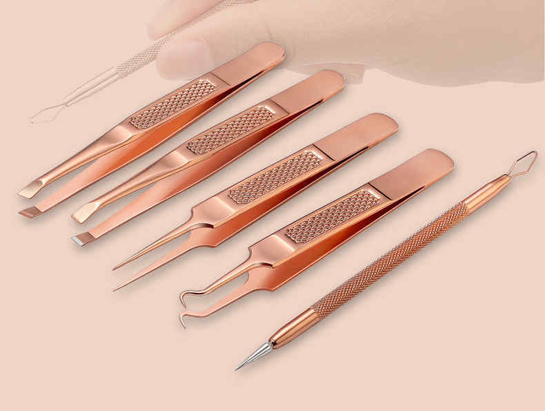 YFMreg-5pcs-Multipurpose-Blackhead-Extractor-Remover-Tools-Kit-Pimples-Acne-Eyebrow-Tweezers-1316592
