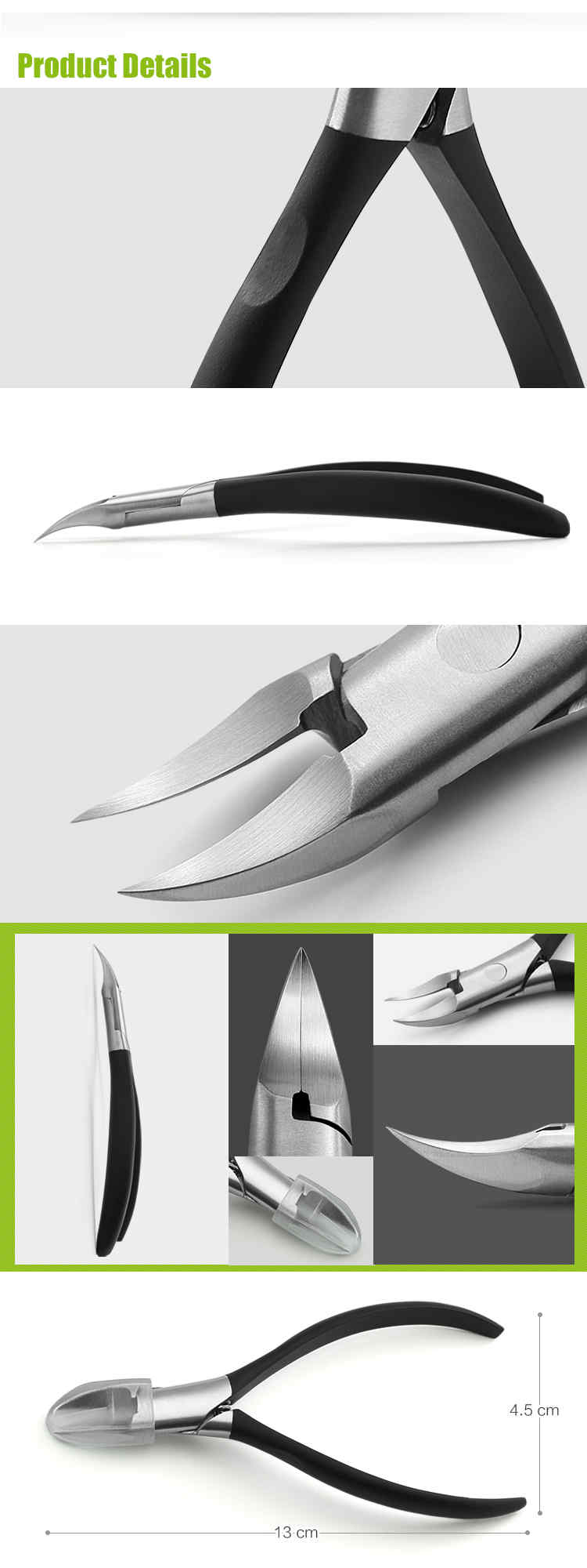 YFMreg-Ingrown-Toenails-Nipper-Clipper-Paronychia-Care-Precision-Cutter-Thick-Stainless-Steel-1185312