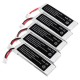 10Pcs URUAV 3.8V 450mAh 50/100C 1S HV 4.35V Lipo Battery PH2.0 for Emax Tinyhawk Happymodel Snapper7