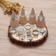14 Pcs Retro Turtle Heart Finger Ring Set Bronze Sliver Rings Kit For Women Jewelry Ring