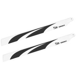 1Pair RJX HOBBY 690mm Carbon Fiber Main Blade For Gaui X7 700 Class RC Helicopter