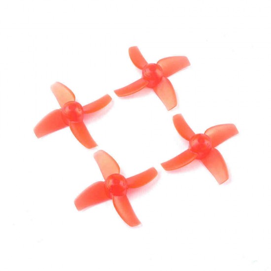 2 Pairs Eachine TRASHCAN 75mm FPV Racing Drone Spare Part 40mm 4-blade CW CCW Propeller