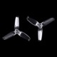 4 Pairs Gemfan Flash 2540 2.5x4 2.5 Inch 3-Blade Propeller with 1.5mm Mounting Hole