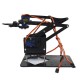 4DOF Assembling Acrylic Mechine Robot Arm with SG90 Plastic Gear Servo For Robot DIY