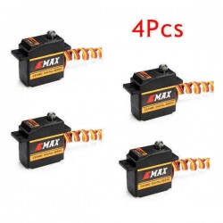 4Pcs EMAX ES09MD Digital Swash Servo For 450 Helicopter With Metal Gear