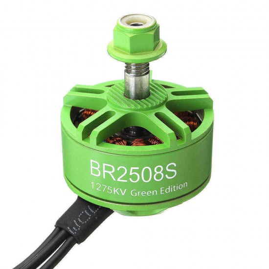 4X Racerstar 2508 BR2508S Green Edition 1275KV 4-6S Brushless Motor For FPV Racing RC Drone