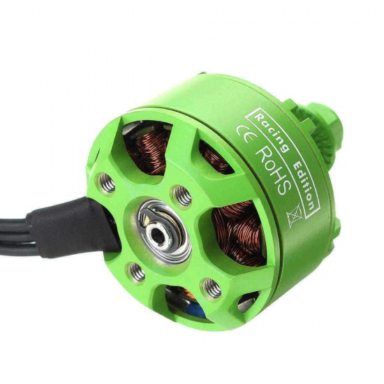 4X Racerstar 2508 BR2508S Green Edition 1275KV 4-6S Brushless Motor For FPV Racing RC Drone