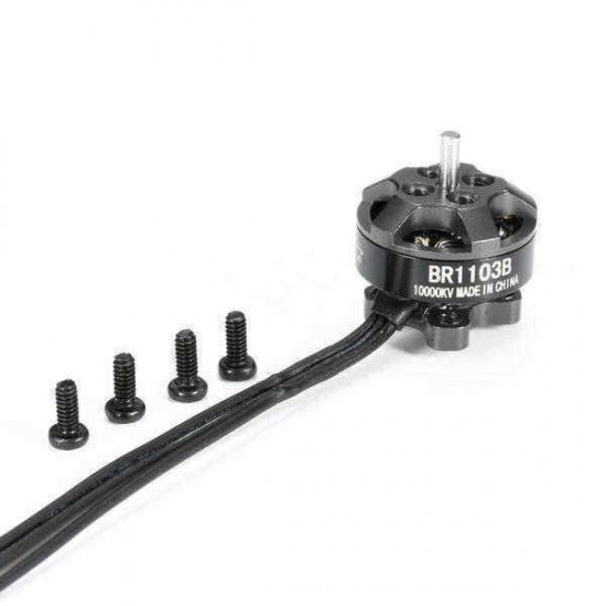 4X Racerstar Racing Edition 1103 BR1103B 10000KV 1-3S Brushless Motor Black For 50 80 100 RC Drone FPV Racing