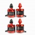 4X Racerstar Racing Edition 2212 BR2212 980KV 2-4S Brushless Motor For 350 380 400 RC Drone FPV Racing