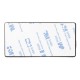 5 PCS URUAV PADSTAR 100x50mm Sticky Battery Mat Non-slip Pad Support Washing for 4S 1300/1500mAh Lipo Battery