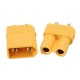 5 Pairs XT30 2mm Golden Male Female Non-slip Plug Interface Connector