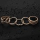 5 Pcs Bohemian Finger Rings Set Round Geometric Ring Fashion Jewelry for Women