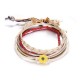 5 Pcs Bohemian Leather Bracelet Set Vintage Women Bracelet