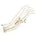 5 Pcs Bohemian Multilayer Gold Bracelet Set Shell Conch Bead Chain Charm Bracelet for Women