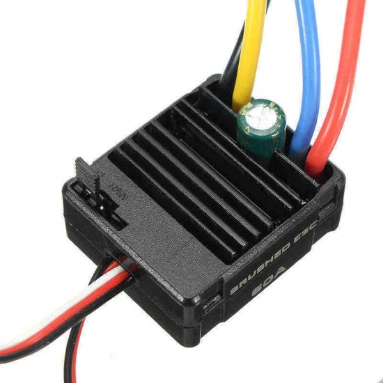 540 Motor 60A ESC Carbon Brushed Shaft 3.175mm For 1/10 RC Car