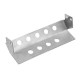 5PCS Stainless Steel Chassis Front Rear Axle Armor Protection Skid Plate for Traxxas TRX-4 RC Car