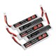 5Pcs URUAV 3.8V 300mAh 40/80C 1S HV 4.35V PH2.0 Lipo Battery for Eachine TRASHCAN Snapper6 7 Mobula7