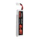 5Pcs URUAV 3.8V 450Mah 80/160C 1S HV 4.35V Lipo Battery White Plug for Happymodel Snapper7 Emax Tinyhawk