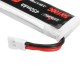 5Pcs URUAV 3.8V 450Mah 80/160C 1S HV 4.35V Lipo Battery White Plug for Happymodel Snapper7 Emax Tinyhawk