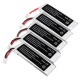 5Pcs URUAV 3.8V 450mAh 50/100C 1S HV 4.35V Lipo Battery PH2.0 for Emax Tinyhawk Tiny7 Happymodel Snapper7 EMAX Tinyhawk Freestyle