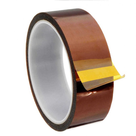 5mm/10mm/15mm/20mm/25mm/30mm High Temperature Polyimide Film Heat Resistant Tape For 3D Printer