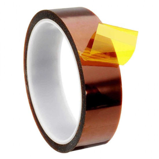 5mm/10mm/15mm/20mm/25mm/30mm High Temperature Polyimide Film Heat Resistant Tape For 3D Printer