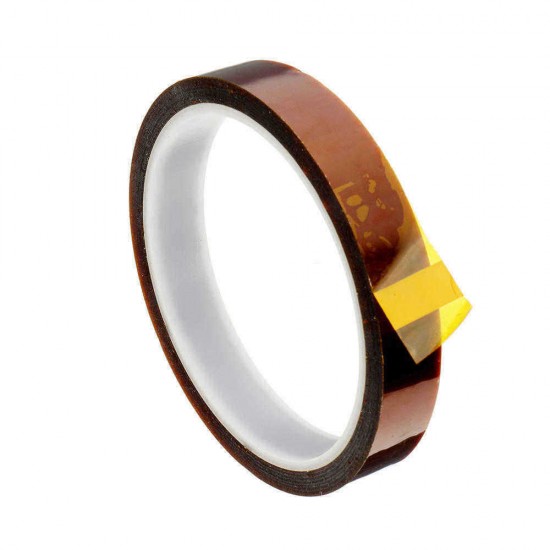 5mm/10mm/15mm/20mm/25mm/30mm High Temperature Polyimide Film Heat Resistant Tape For 3D Printer