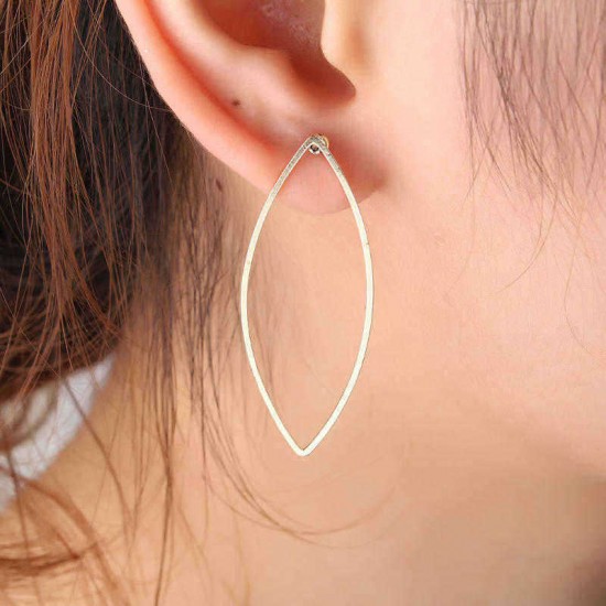 6 Pairs Of Earrings Rhinestone Hoop Flower Ear Stud Women Earring Set