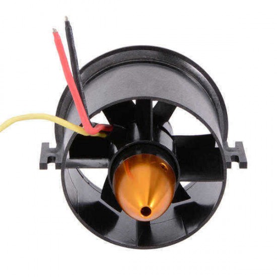 64mm Ducted Fan EDF Unit With 4500KV Brushless Outrunner Motor for RC Model