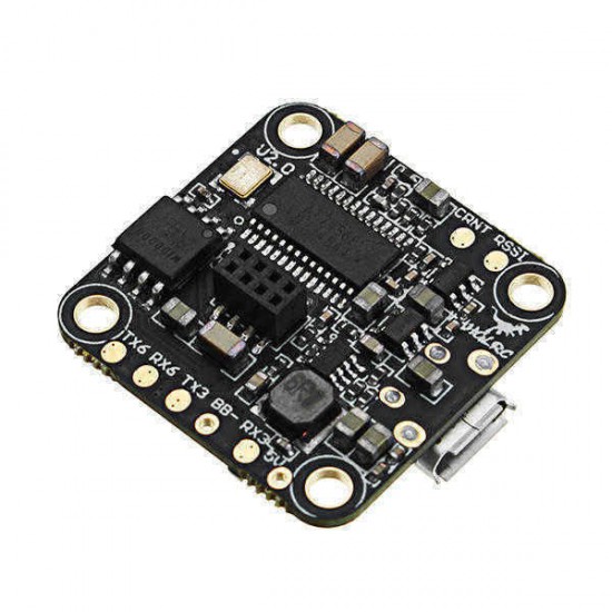 6.5g 20x20mm HGLRC XJB F428 Micro F4 AIO OSD BEC Flight Controller & 28A Blhel_S BB2 2-4S 4 in 1 ESC