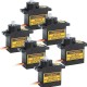 6PCS Racerstar MG90S 9g Micro Metal Gear Analog Servo For 450 RC Helicopter RC Car Boat Robot