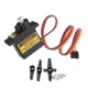 6PCS Racerstar MG90S 9g Micro Metal Gear Analog Servo For 450 RC Helicopter RC Car Boat Robot