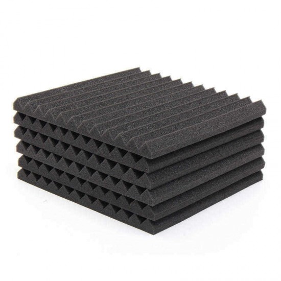 6Pcs 12Pcs 24Pcs Acoustic Soundproof Sound Stop Absorption for KTV Audio Room