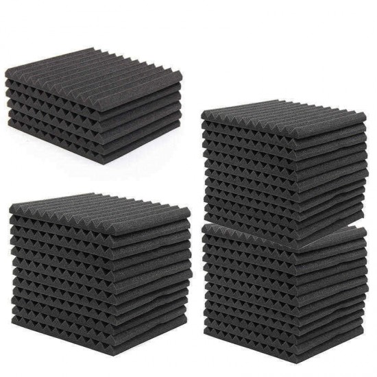 6Pcs 12Pcs 24Pcs Acoustic Soundproof Sound Stop Absorption for KTV Audio Room