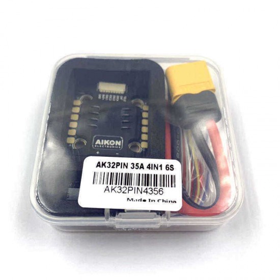 AIKON AK32PIN 4 IN 1 35A 2-6S Blheli_32 Brushless ESC w/ 5V/3A BEC 20x20mm for RC Drone FPV Racing