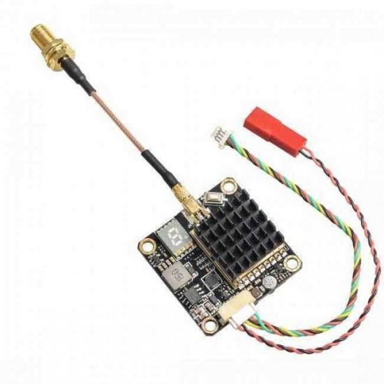 AKK FX2-Dominator 250mW/500mW/1000mW/2000mW Switched Smart Audio 5.8Ghz 40CH FPV Transmitter Raceband Sender With MIC for RC Racing Drone