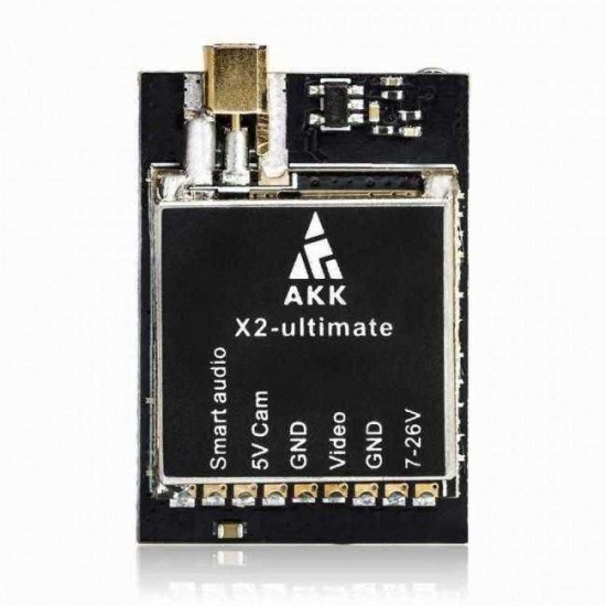 AKK X2-ultimate International 25mW/200mW/600mW/1200mW 5.8GHz 37CH FPV Transmitter with Smart Audio