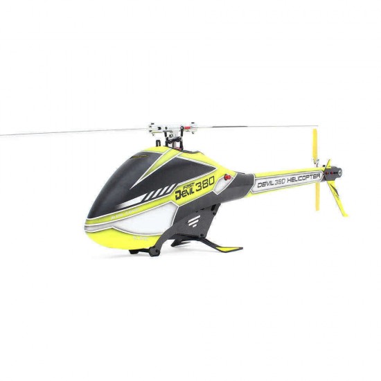 ALZRC Devil 380 FAST FBL 6CH 3D Flying Flybarless RC Helicopter Super Combo With Motor ESC Servo Gyro