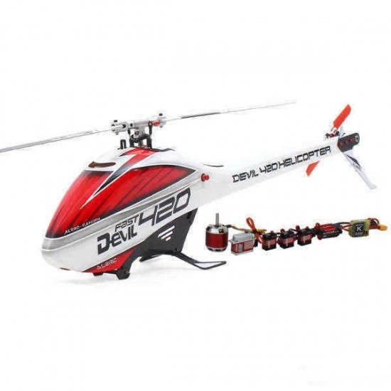 ALZRC Devil 420 FAST FBL RC Helicopter Super Combo