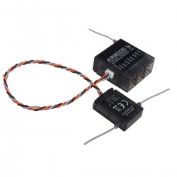 AR8000 2.4GHz 8CH High Speed Mini Receiver Support DSM2 DSMX For Spektrum DX7s DX8 DX9 Satellite