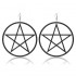 Acrylic Stars Exaggerated Ear Drop Women Earrings