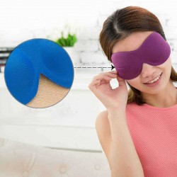 Adjustable 3D Contoured Eye Mask for Sleeping Shift Work Naps Night Blindfold Eyeshade for Men and Women