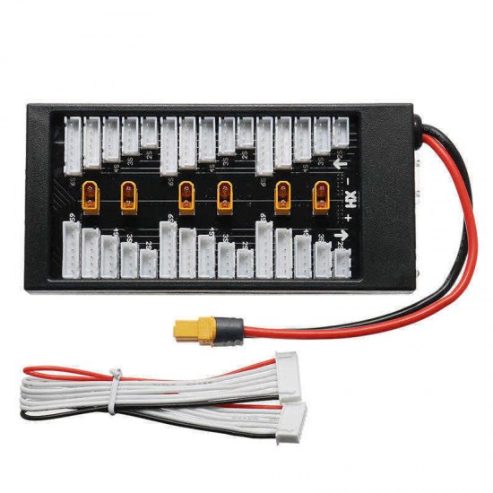 Amass XT30 Plug Parallel Charging Board XT60 Input For iSDT D2 Q6 SC-608 SC-620 Charger